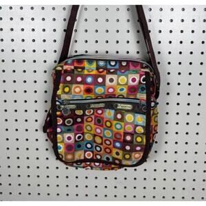 LeSportsac colorful geometric crossbody bag